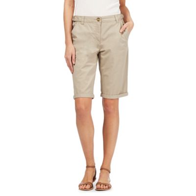 The Collection Beige chino shorts